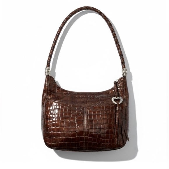 Brighton Barbados Ziptop Hobo Bag RARE Retired in 2019 Shoulder Bag Set of 4 - Picture 5 of 7